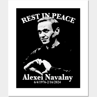 Rest in Peace Alexei Navalny Posters and Art